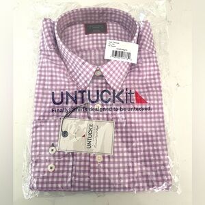 UNTUCKit NEW Men’s Long sleeve button down shirt